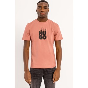 T-Shirt Hugo ροζ T-Shirt Hugo ροζ