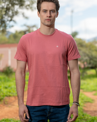 T-shirt Calvin Klein ροζ