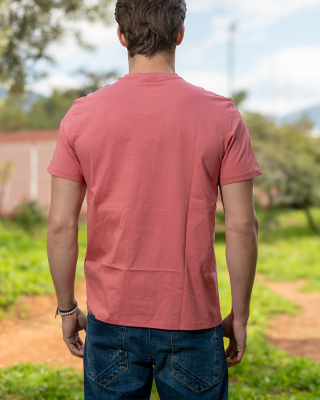 T-shirt Calvin Klein ροζ