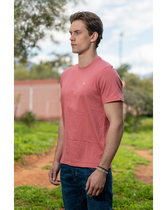 T-shirt Calvin Klein ροζ ΚΟΝΤΟΜΑΝΙΚΕΣ