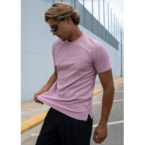 T-shirt Vittorio ροζ
