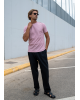 T-shirt Vittorio ροζ ΚΟΝΤΟΜΑΝΙΚΕΣ