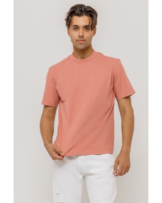 T-Shirt Hugo ροζ ΚΟΝΤΟΜΑΝΙΚΕΣ