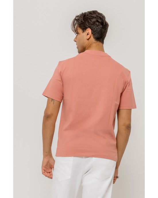 T-Shirt Hugo ροζ ΚΟΝΤΟΜΑΝΙΚΕΣ