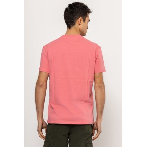 T-shirt Tommy Jeans ροζ T-shirt Tommy Jeans ροζ