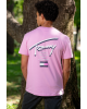 T-shirt Tommy Jeans ροζ ΚΟΝΤΟΜΑΝΙΚΕΣ