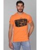 T-shirt SUPERDRY πορτοκαλί