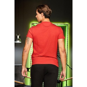 T-shirt Tommy Jeans πορτοκαλί