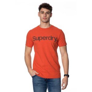 T-shirt SUPERDRY πορτοκαλί T-shirt SUPERDRY πορτοκαλί