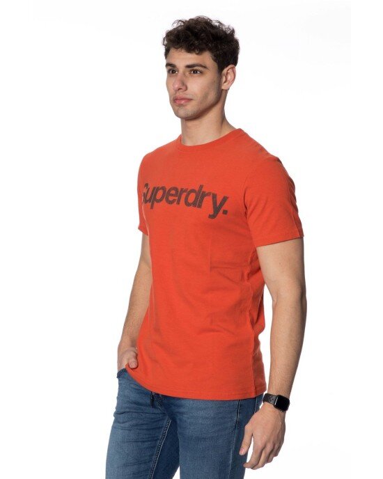 T-shirt SUPERDRY πορτοκαλί