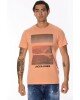 T-shirt Jack n Jones πορτοκαλί