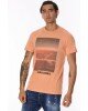 T-shirt Jack n Jones πορτοκαλί