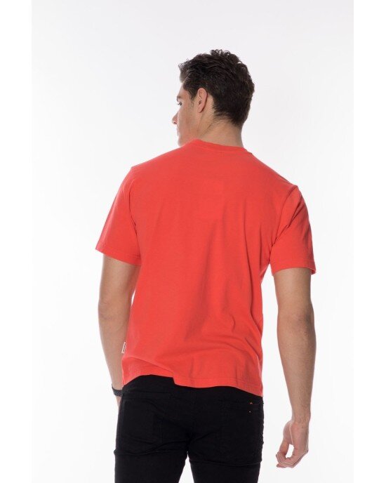 T-shirt Franklin Marshall πορτοκαλί T-shirt Franklin Marshall πορτοκαλί
