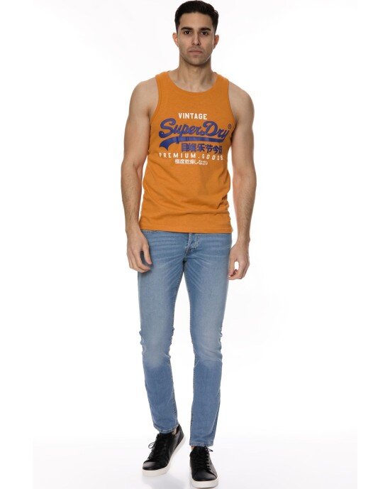 T-shirt Superdry πορτοκαλί