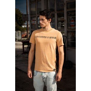 T-shirt SUPERDRY πορτοκαλί T-shirt SUPERDRY πορτοκαλί