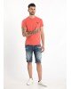 T-shirt SUPERDRY πορτοκαλί T-shirt SUPERDRY πορτοκαλί