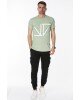 T-shirt Twin Black φυστικί