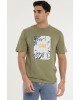 T-shirt Jack n Jones πράσινο ΚΟΝΤΟΜΑΝΙΚΕΣ T-shirt Jack n Jones πράσινο ΚΟΝΤΟΜΑΝΙΚΕΣ