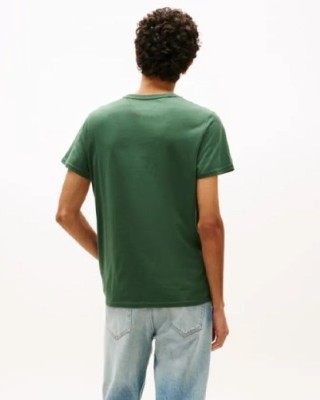 T-shirt Tommy Jeans πράσινο