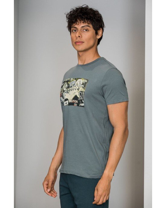 T-shirt Emerson Πράσινο T-shirt Emerson Πράσινο