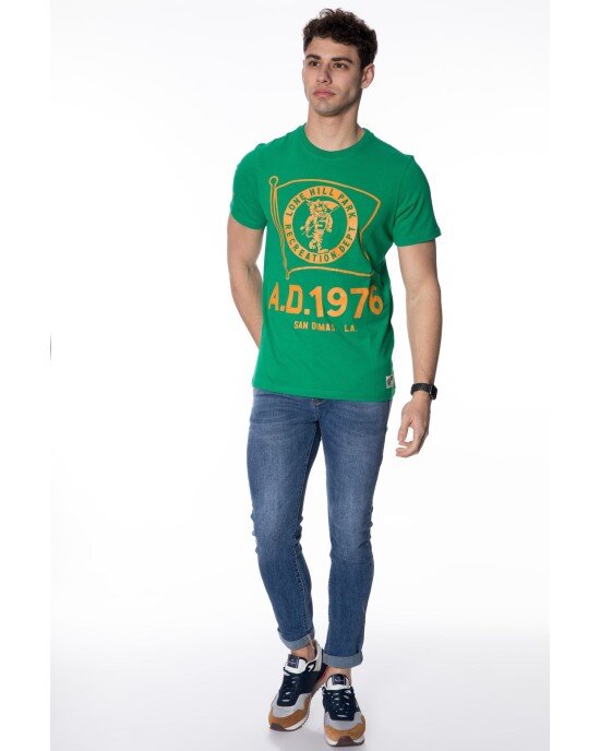 T-shirt SUPERDRY πράσινη