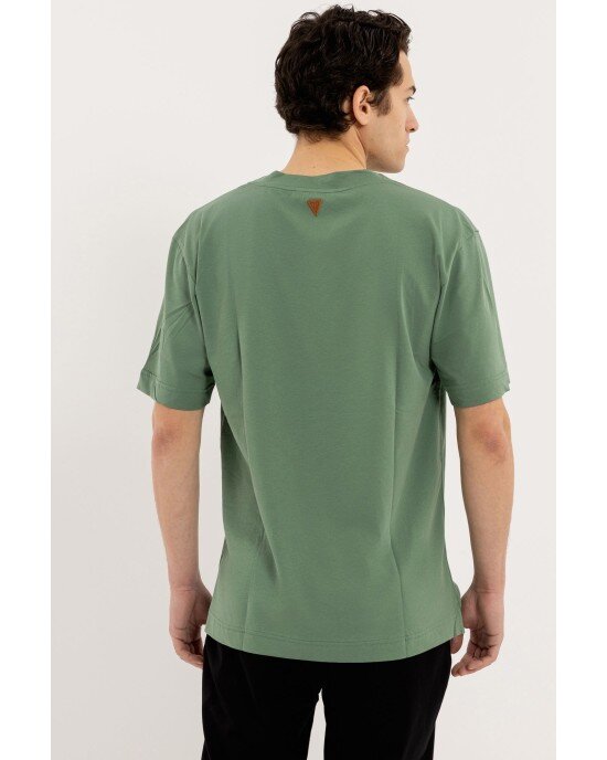 T-shirt Vittorio πράσινο ΚΟΝΤΟΜΑΝΙΚΕΣ