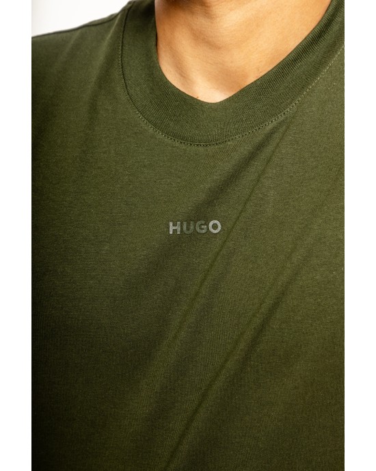 T-Shirt Hugo πράσινο ΚΟΝΤΟΜΑΝΙΚΕΣ