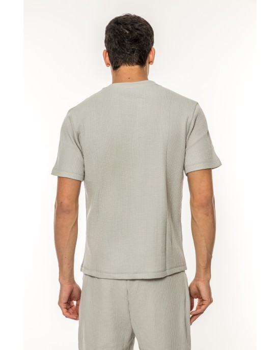 T-Shirt Boss χακί ΚΟΝΤΟΜΑΝΙΚΕΣ