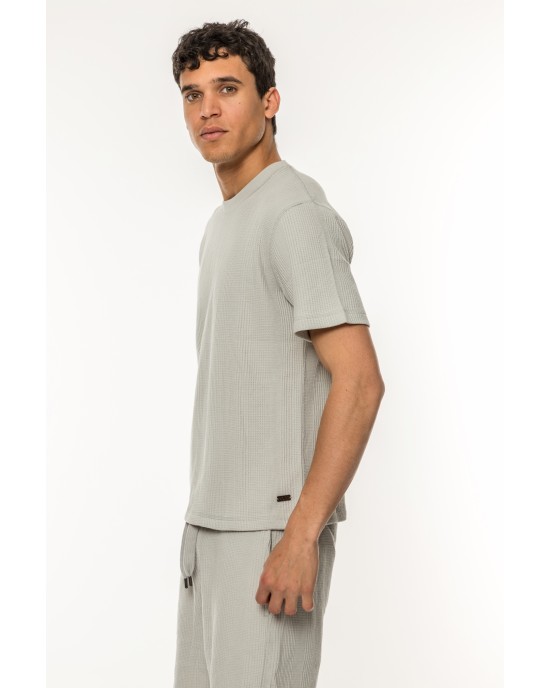 T-Shirt Boss χακί ΚΟΝΤΟΜΑΝΙΚΕΣ