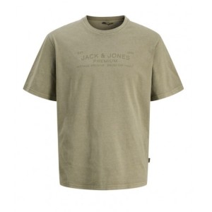 T-shirt Jack n Jones χακί