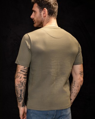 T-shirt Jack n Jones χακί