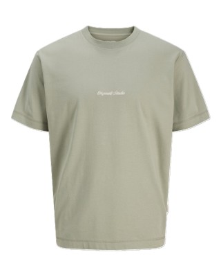 T-shirt Jack n Jones Plus Size χακί