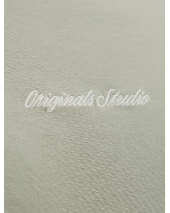 T-shirt Jack n Jones Plus Size χακί ΚΟΝΤΟΜΑΝΙΚΕΣ