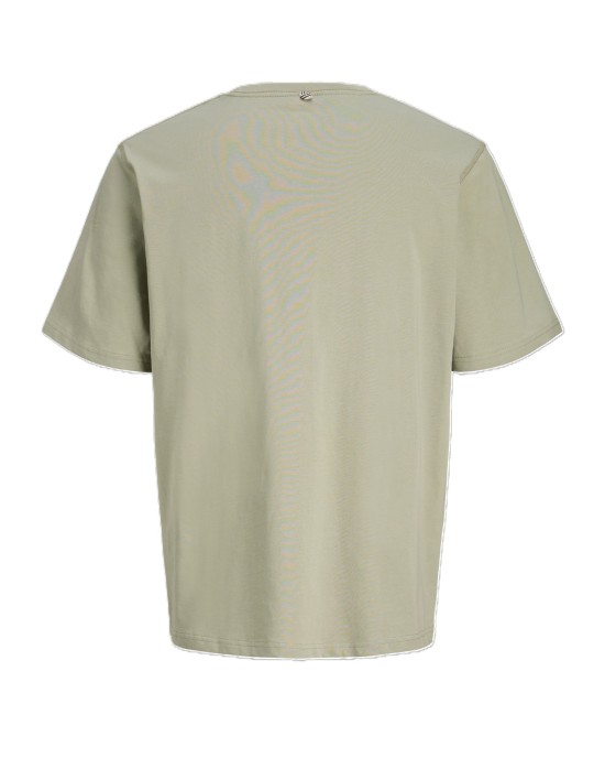 T-shirt Jack n Jones Plus Size χακί ΚΟΝΤΟΜΑΝΙΚΕΣ