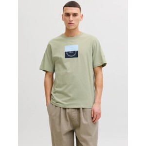 T-shirt Jack n Jones χακί