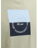 T-shirt Jack n Jones χακί ΚΟΝΤΟΜΑΝΙΚΕΣ