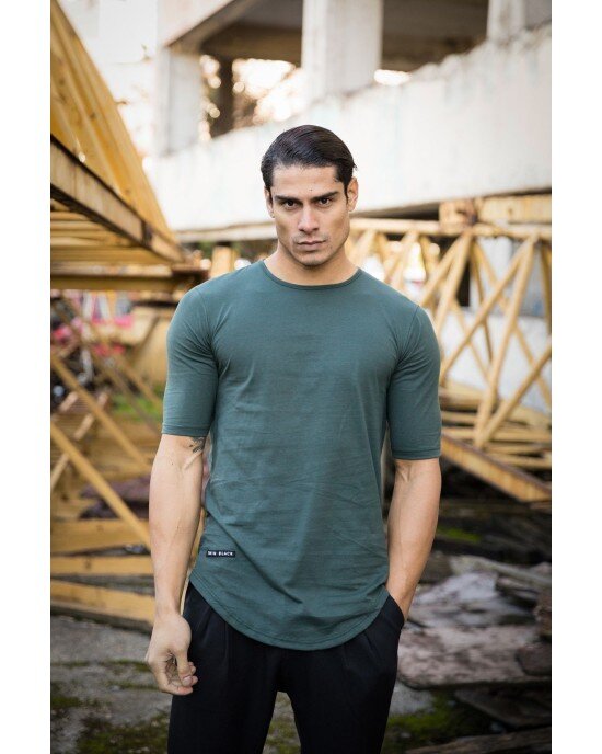 T-shirt TWIN BLACK χακί T-shirt TWIN BLACK χακί