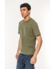T-Shirt Boss χακί ΚΟΝΤΟΜΑΝΙΚΕΣ
