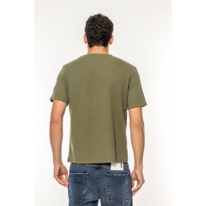 T-Shirt Boss χακί