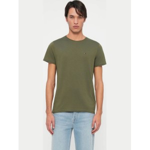 T-shirt Tommy Jeans χακί