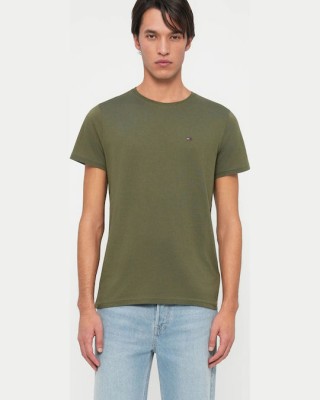 T-shirt Tommy Jeans χακί