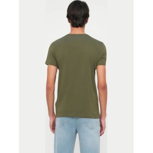 T-shirt Tommy Jeans χακί