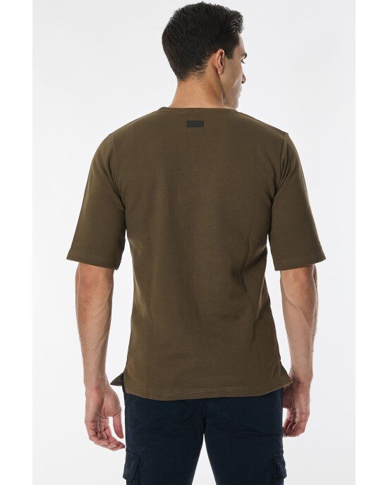 T-Shirt Rebel Χακί ΚΟΝΤΟΜΑΝΙΚΕΣ