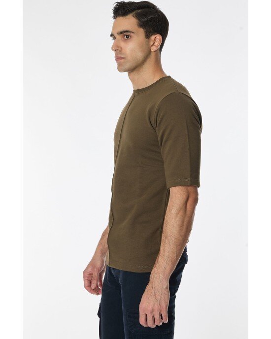 T-Shirt Rebel Χακί ΚΟΝΤΟΜΑΝΙΚΕΣ