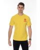 T-shirt Franklin Marshall Κίτρινο T-shirt Franklin Marshall Κίτρινο