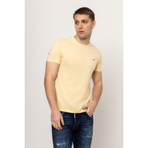 T-shirt Tommy Jeans κίτρινο T-shirt Tommy Jeans κίτρινο