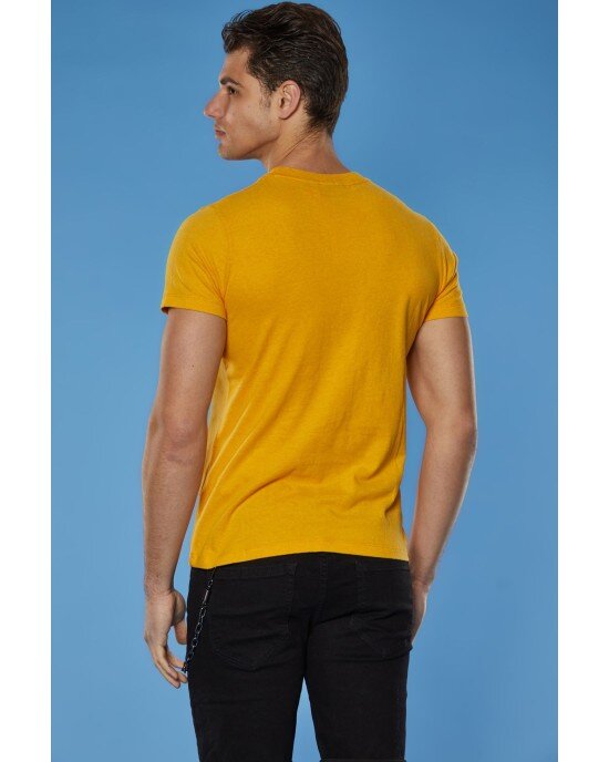 T-shirt SUPERDRY κίτρινο T-shirt SUPERDRY κίτρινο