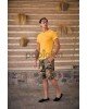 T-shirt SUPERDRY κίτρινο T-shirt SUPERDRY κίτρινο