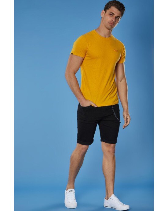 T-shirt SUPERDRY κίτρινο T-shirt SUPERDRY κίτρινο