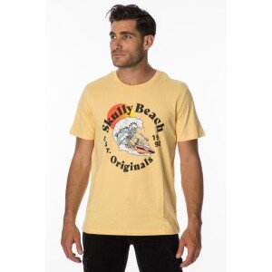 T-shirt Jack n Jones κίτρινο